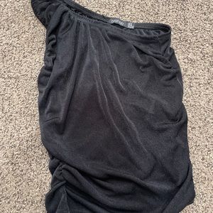 Boohoo one shoulder top